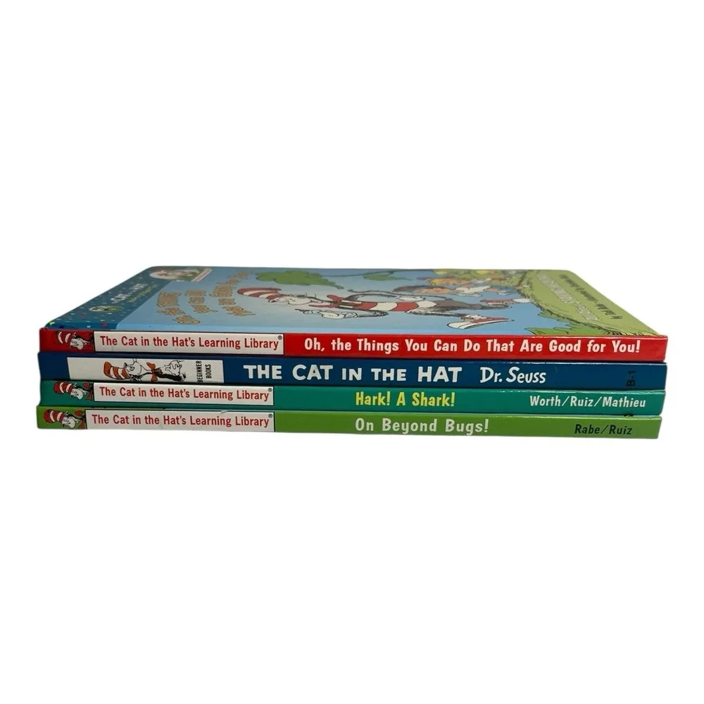 Dr Seuss The Cat In The Hat's Learning Library Books Book Set Bundle lot 4